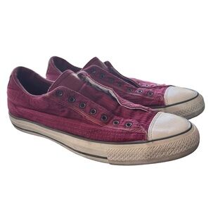 Converse John Varvatos x Chuck Taylor All Star Low Seersucker Sneakers Size 10.5